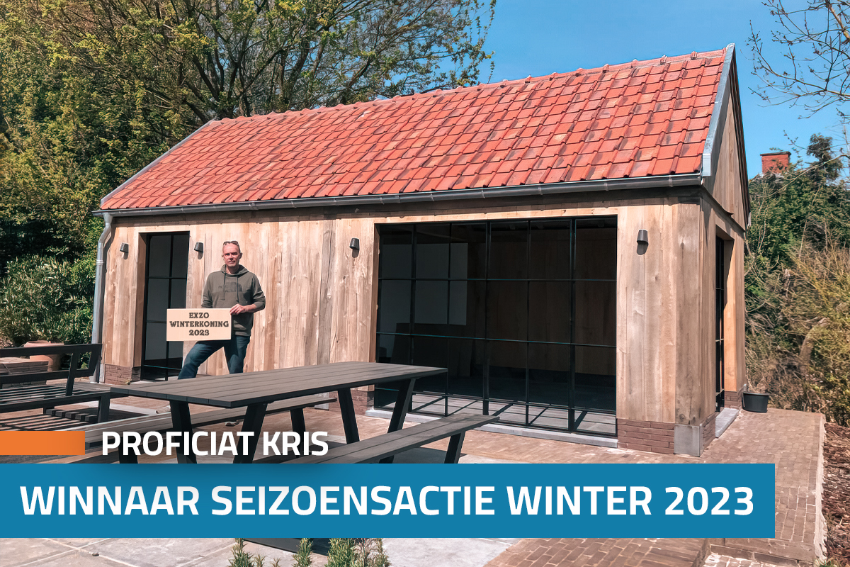 Winterkoning 2023 / Kris uit Krobeek-Dijle / Eiken bijgebouw